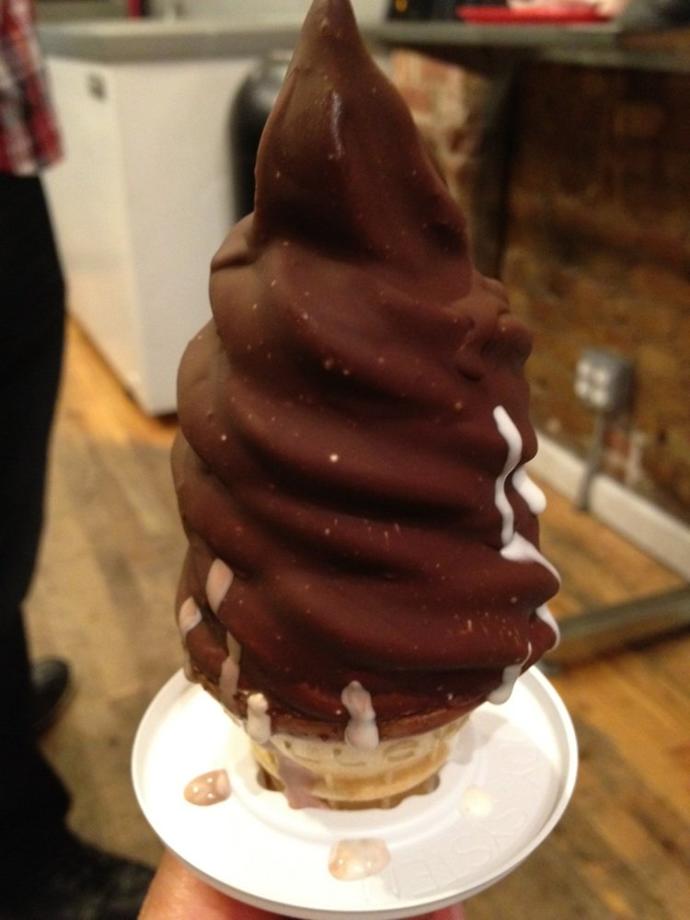 Best places with dip cone ice cream/or just any ice cream cone?