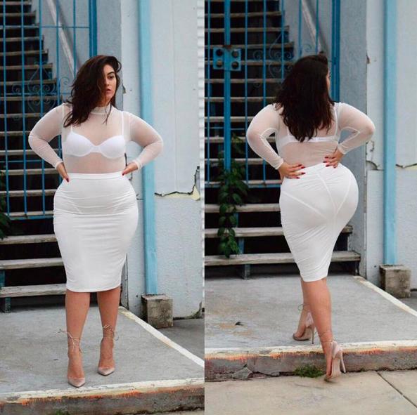 Are you okay with plus-size women wearing sheer clothing?