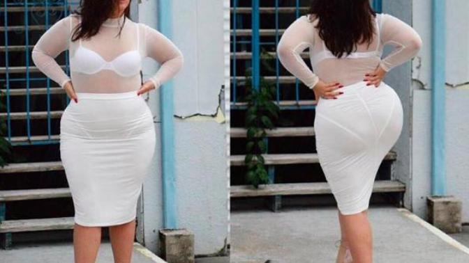 Are you okay with plus-size women wearing sheer clothing?