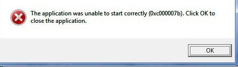 Bioshock Infinite 0xc00007b error?