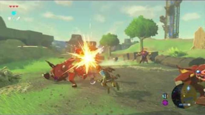How do you like Links new weapons in Breath of the Wild?