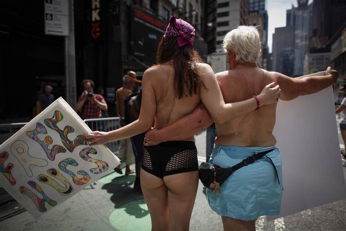 Sunday is Go Topless Day, will you be baring it all?!
