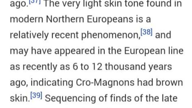 Why are most white supremacists so uneducated that they say only white people can be pale and blond?