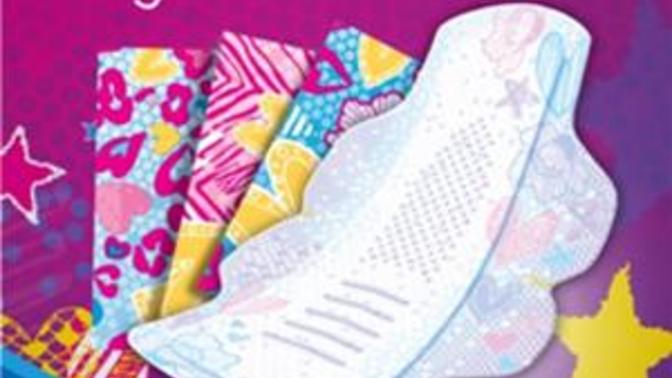 Is it me or does the design of "Always Radiant Teen Regular Pads" make it look like an overglorified diaper/pullup?