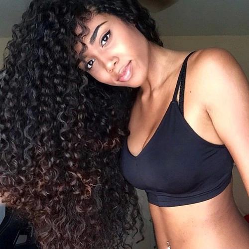What hair texture do you prefer on your women? Curly, Straight, Afro, or Wavey?