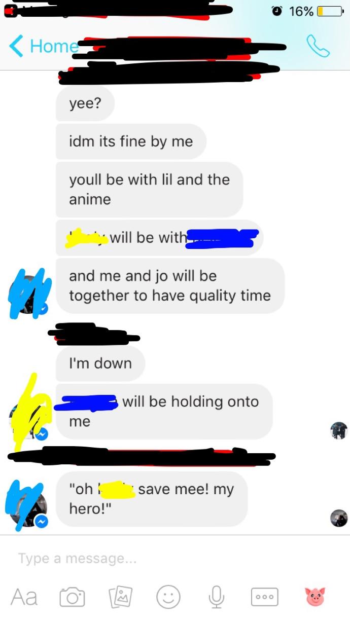 We barely talk, but it seems like he likes me? (through screenshot from friend)?