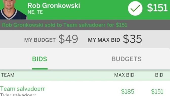 Mirin my fantasy football pick?