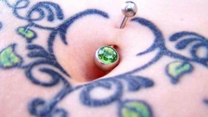 What do you think of this belly button tattoo?