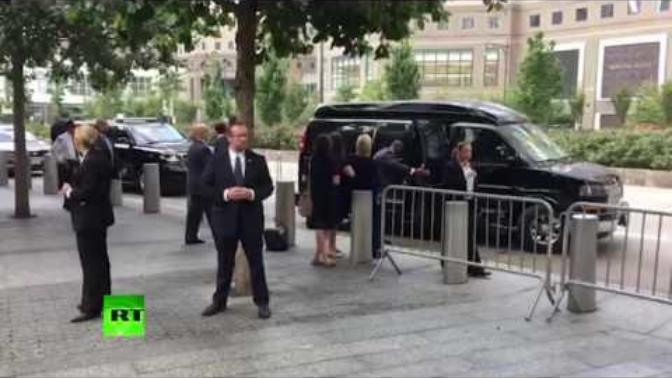 Hillary Clinton collapses at 9/11 memorial - Thoughts?