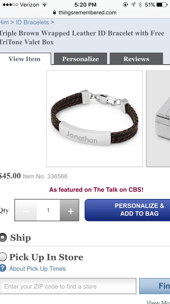 Guys is this too girly for my boyfriend for our 7 months?