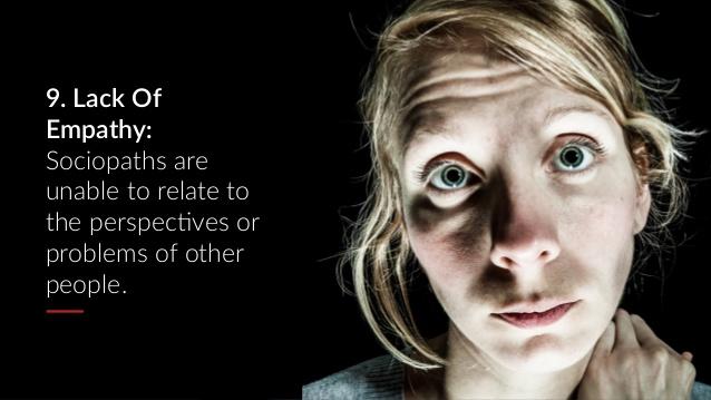 Do you agree that majority of women today demonstrate many of the behavior of a sociopath?
