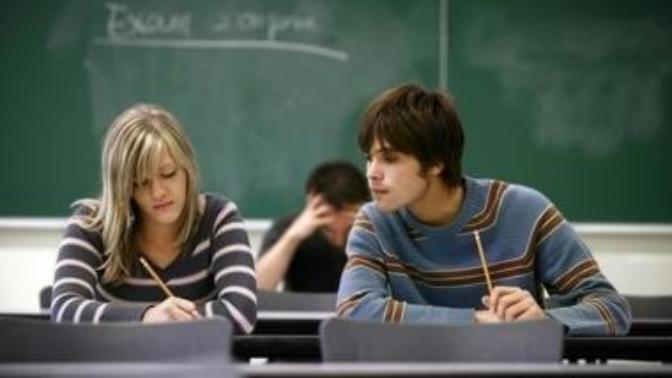 Did you let people copy off of your work in school?