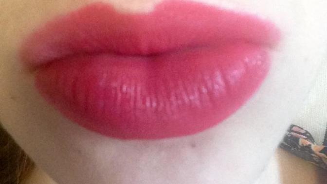 What do you think of bright red lipstick on my full/big lips?