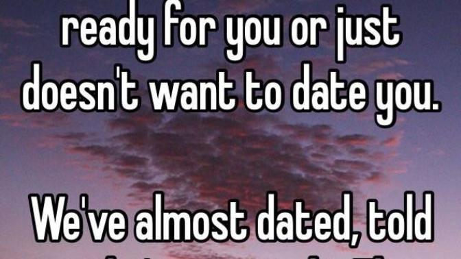 I'm not looking for a relationship right now- truth or bullshit?
