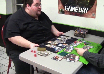 What is your reaction when you lose a game?