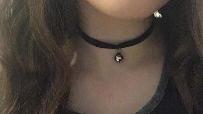 Is a choker with a bell too weird to wear?