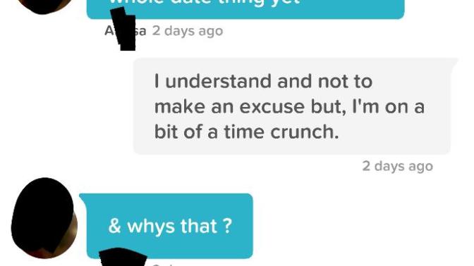 Got a girls number through Tinder but when I text her she never replies?