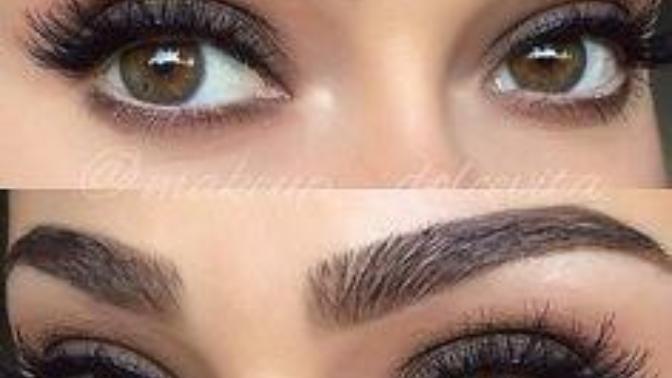 Why are women going for the big thick eyebrows these days?