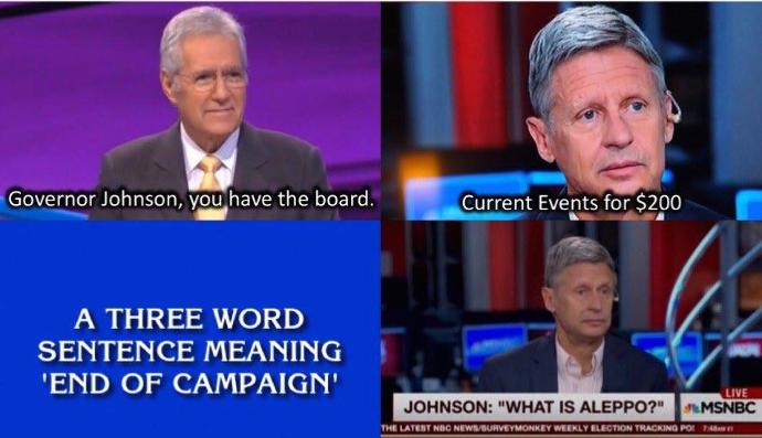 Can we all agree that even though the US election is a clusterfu** the memes have been amazing?