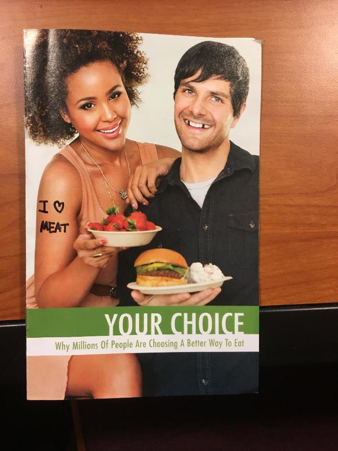 Do you think meat eaters need to take a stand against hippie non meat eaters?
