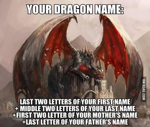 What is your dragon name?