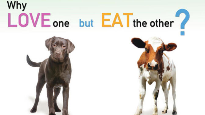Why do "animal lovers" getting upset when their pets dies, but can still eat meat without feeling bad for the animals they eats?