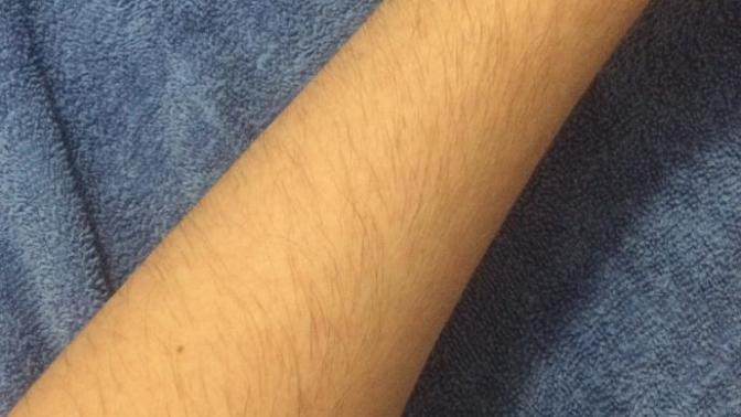 Do I have hairy arms?