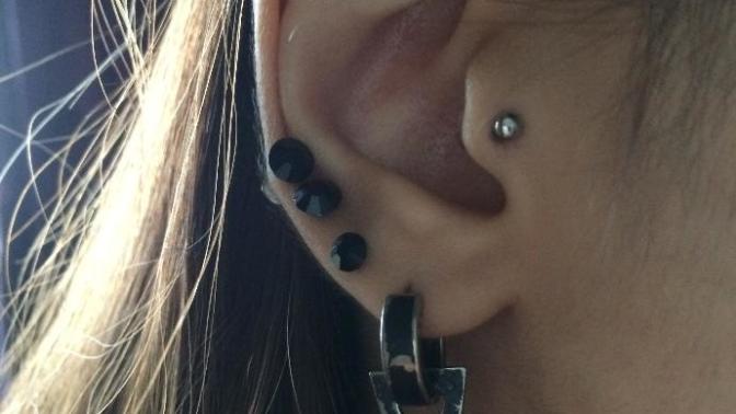 What do you think about my cartilage and tragus piercing?