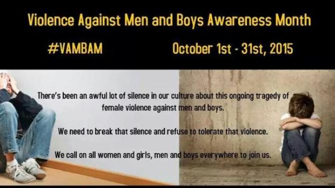 What do you think about the growing rate of domestic violence against men?