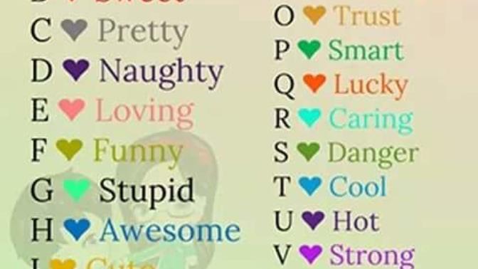 Your name starts with?