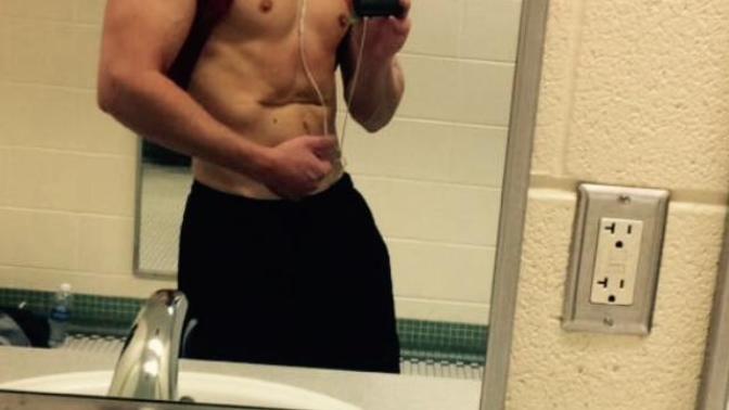 I've been working out for about 1.5 years. Height is 5-7 and weight is 142lbs.. how's my progress?