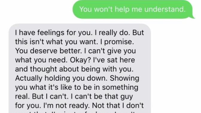 How do you move on when you feel like you can't move on?