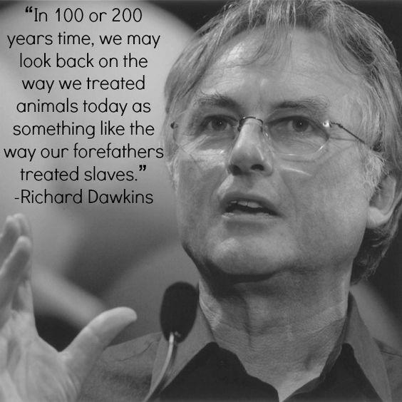 Do you think that in the future we will no longer be killing animals for food?