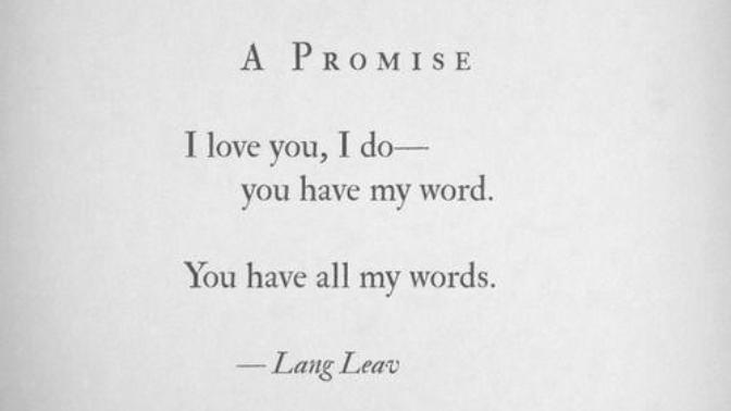 Post your favorite poem (or quote) of all time?