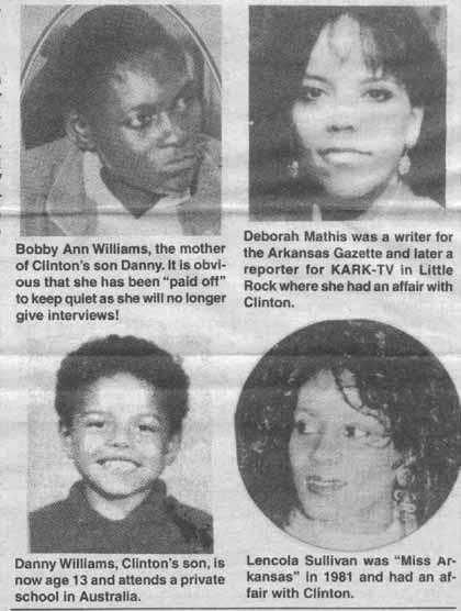Do you think Danney Williams is Bill Clinton's son?