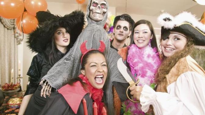 At what age should kids stop going door-to-door trick-or-treating on Halloween?