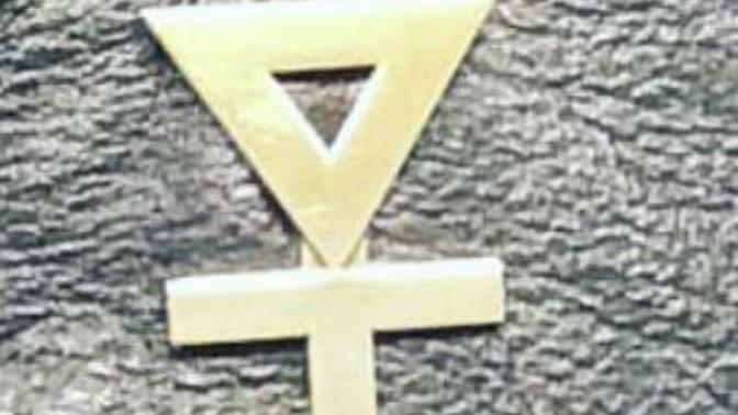 Is an upside down triangle a symbol for "lesbian"?