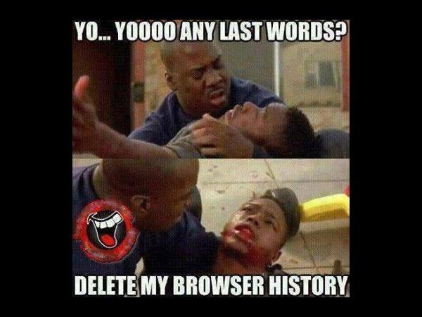 If you were dying today, what would your last words be?