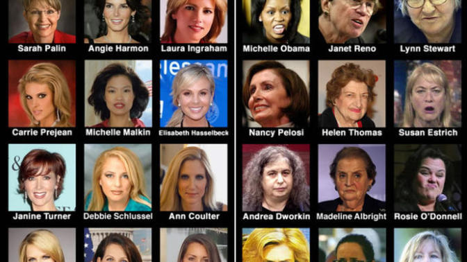 Liberal women vs. Conservative women?