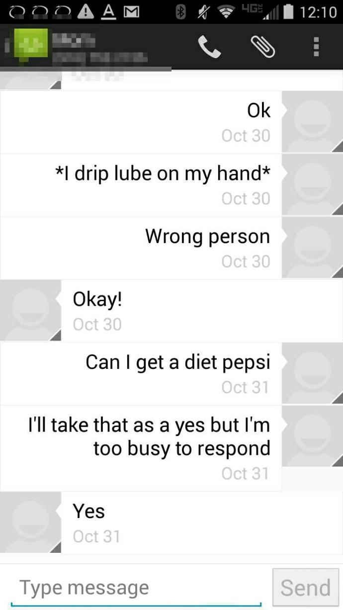 Sexted my mom by accident??