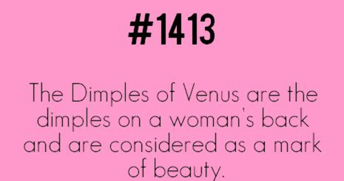 Girls! Do you have Venus dimples? GirlsAskGuys