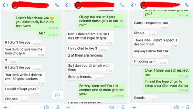 Did he actually have feelings for me?