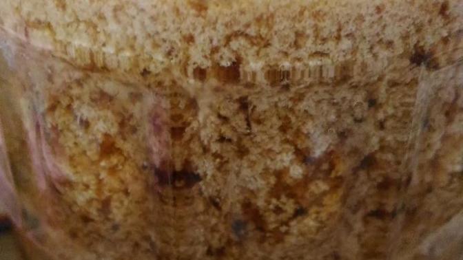 Vegans and vegetarians, is this normal for cold soymilk when mixed with hot coffee (pic)?