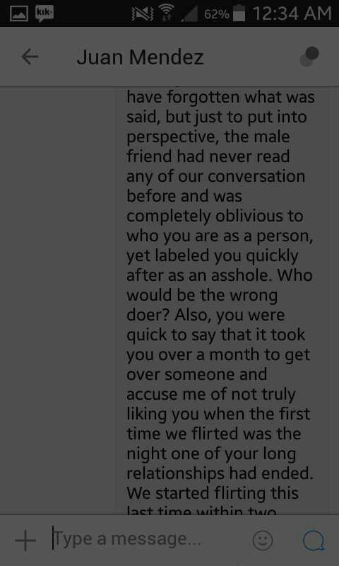 Should I respond after this? (Sorry for darkness, took screenshots with a brightness app running as it was very late in the day)?