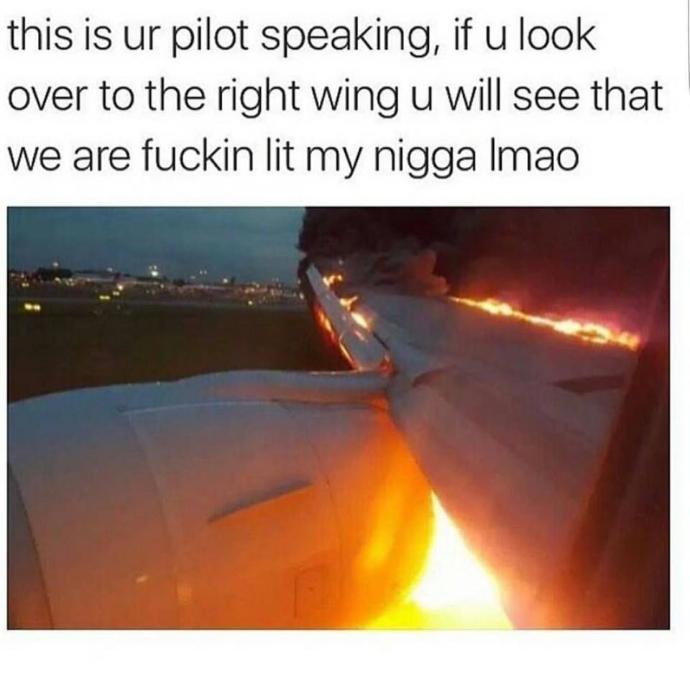 You are on a plane and this happens. What do you do?