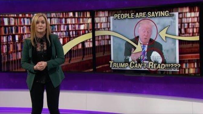 Do you think Donald Trump can read?