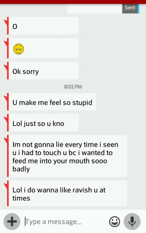 My co-worker is pressuring me for sex?