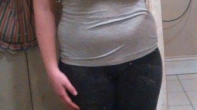 She isn't fat but she's wide?