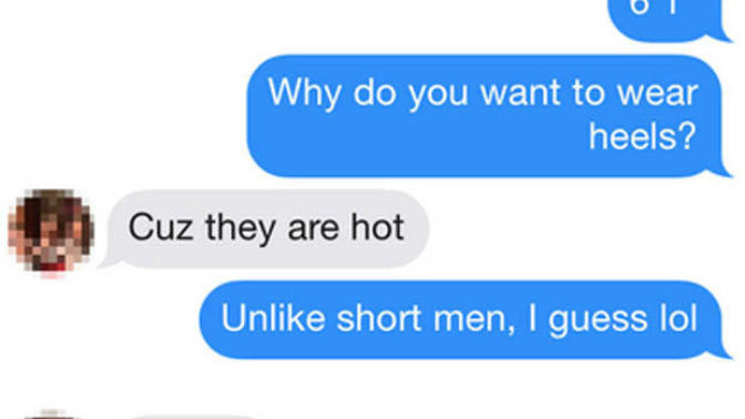 Are you tired of short guys asking you out?
