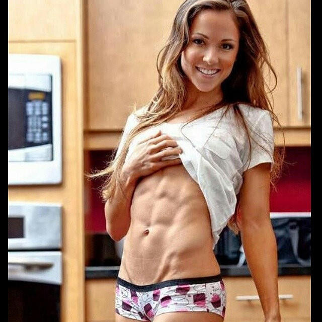 Teen girl with abs fucked — photo 5